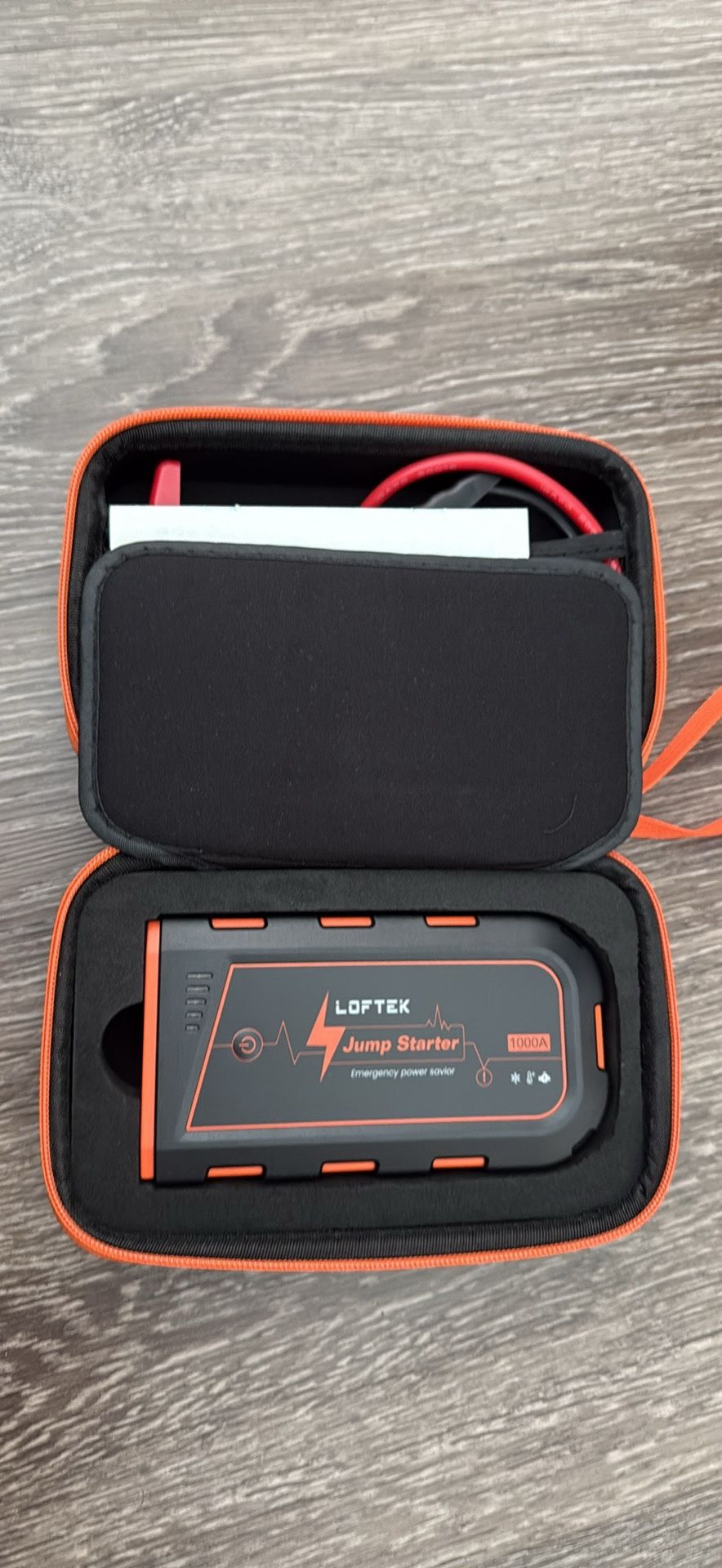 Portable Car Jump Starter battery 