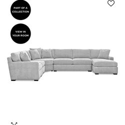 Macys 5 Piece Sectional Radley Couch 