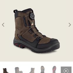 SIZE 11 RED WING  THE TRADESMAN BOA  BRAND NEW BOOTS  WITH SAFETY TOE 