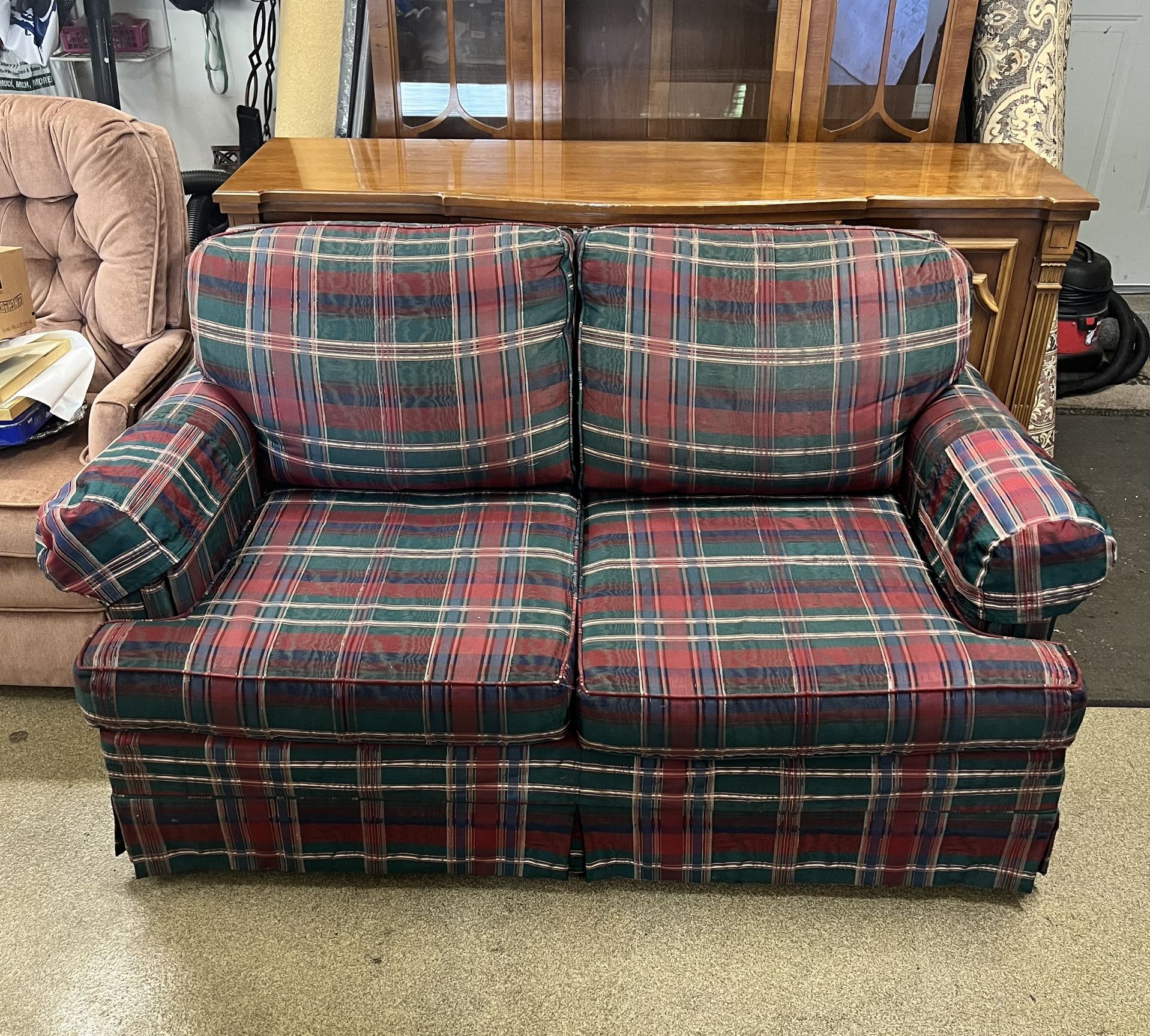 Plaid Loveseat for Sale in Western Springs, IL OfferUp