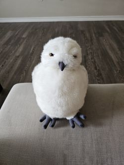 Harry Potter Hedwig Owl Puppet Plush Warner Brothers Studios