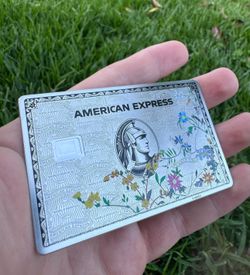 AMEX Black Card CUSTOM Centurion Small | Big Chip Novelty MADE IN THE USA