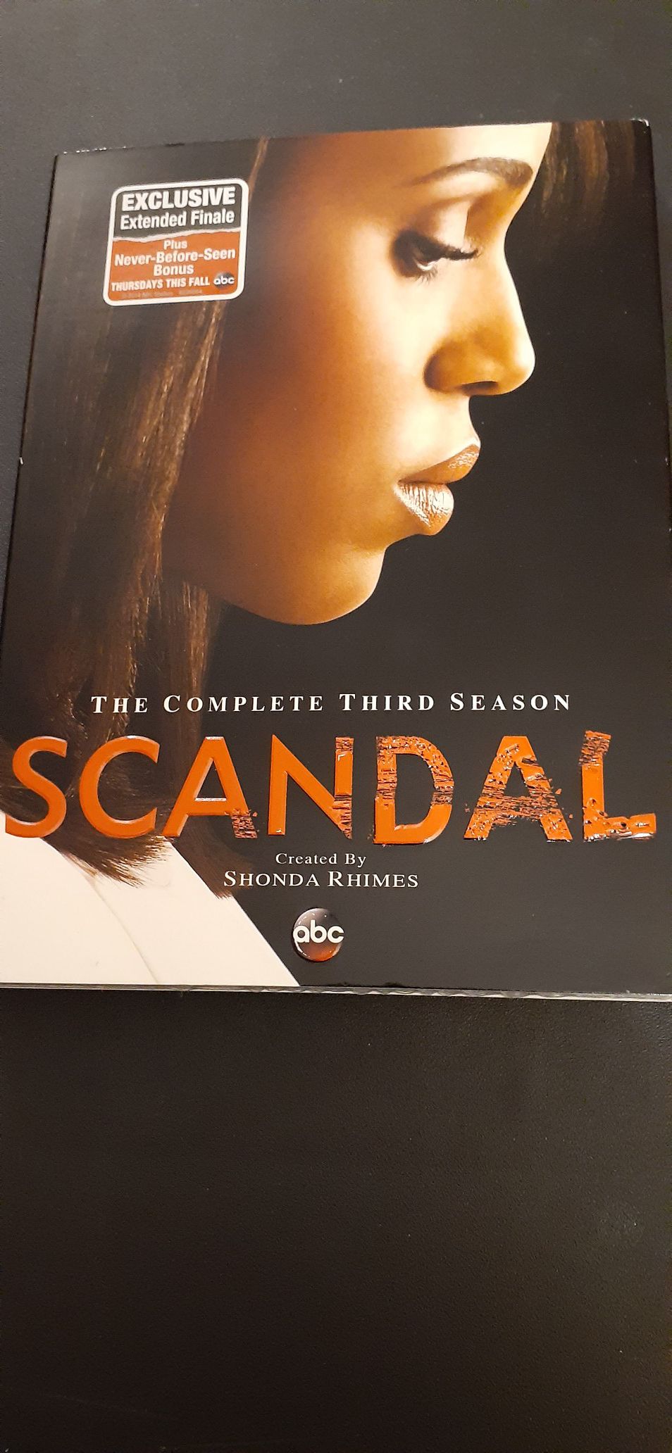 SCANDAL Complete Season 3 (DVD) NEW!