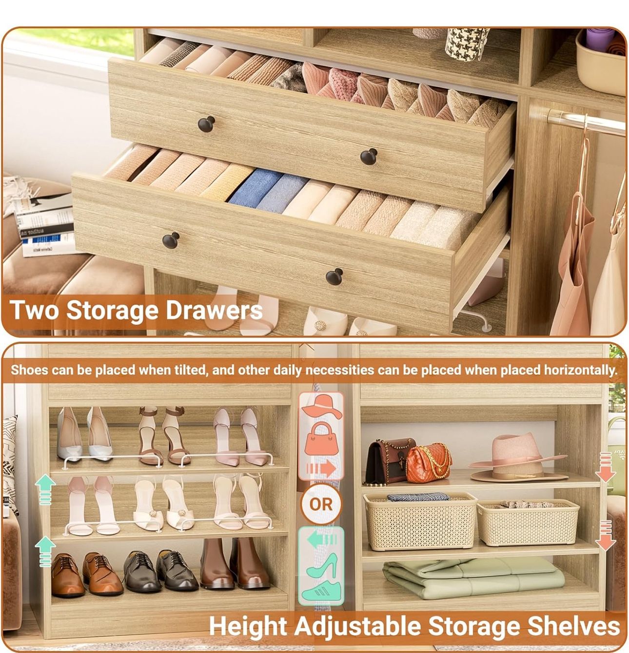 Closet System Organizer