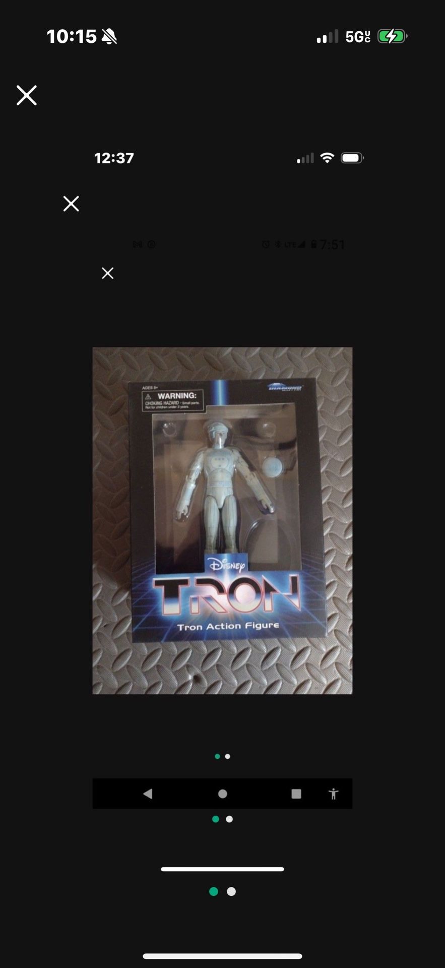TRON 7" Disney Walgreens Exclusive Action Figure 2019