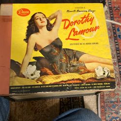 Dorothy  Lamour 4 Record Set From 1944