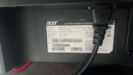 Acer Gaming Monitor