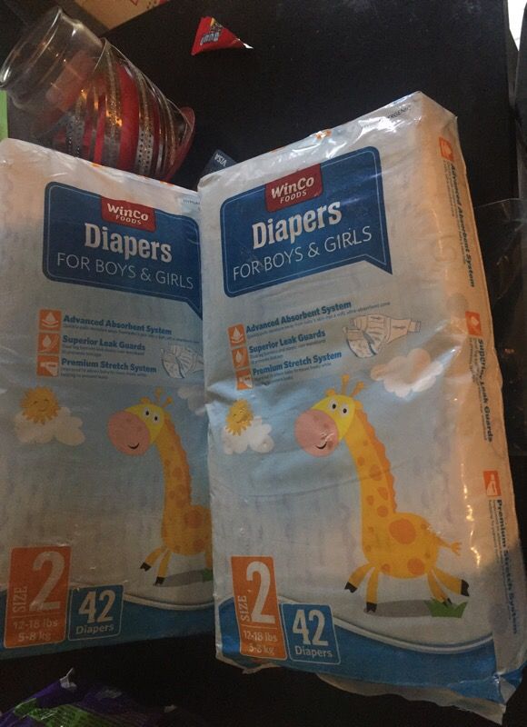 Winco Brand diapers size 2