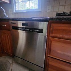 Oven, Microwave, Top Stove With Vent Hood