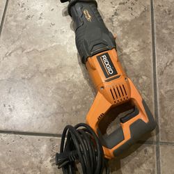 Ridgid Sawzall