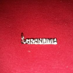 925 Sterling Silver Grandma Pendant