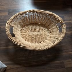 Oval Wicker Basket