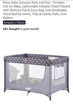 Like New playpen and foldable mattress