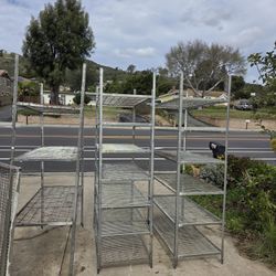 Heavy Duty Galvanized Steel Large Shelves. Can Deliver