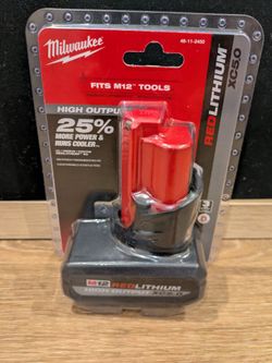 Milwaukee M12 RedLithium High Output XC5.0 Battery