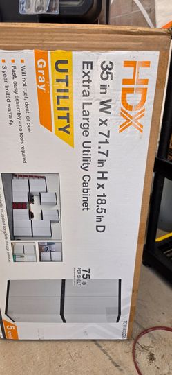 Storage utility cabinet
