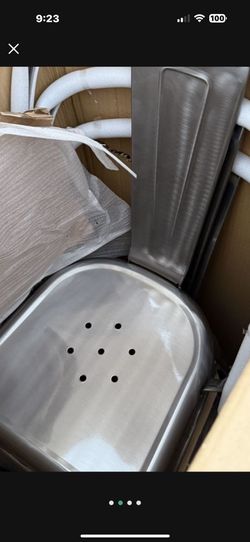 4 Metal Dining Chair Indoor Outdoor 