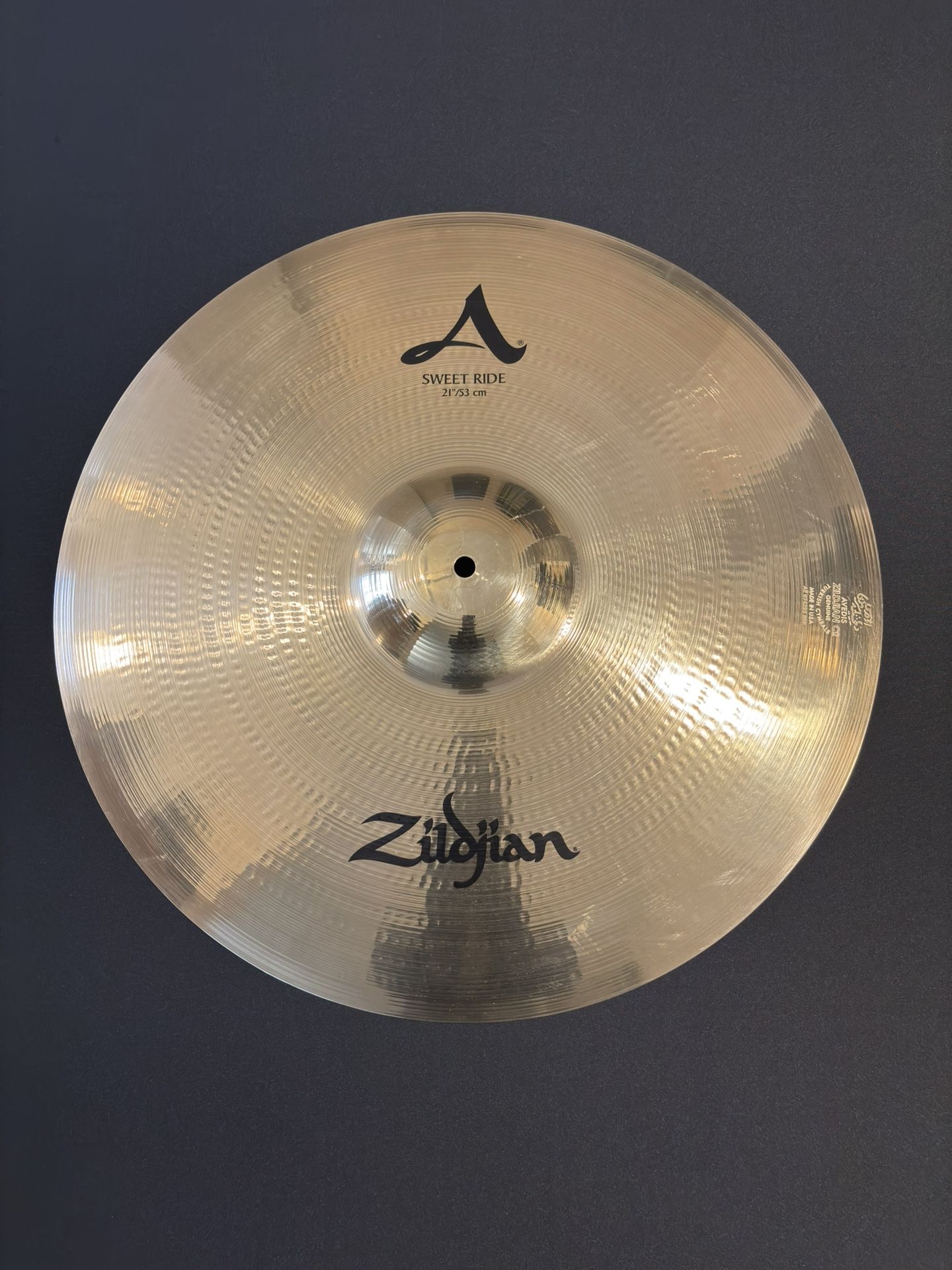 Zildjian 21” A Series Sweet Ride Cymbal 2558g