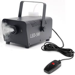 Brand new in box Halloween Fog Machine, 400W Smoke Machine with Disco Ball Lights