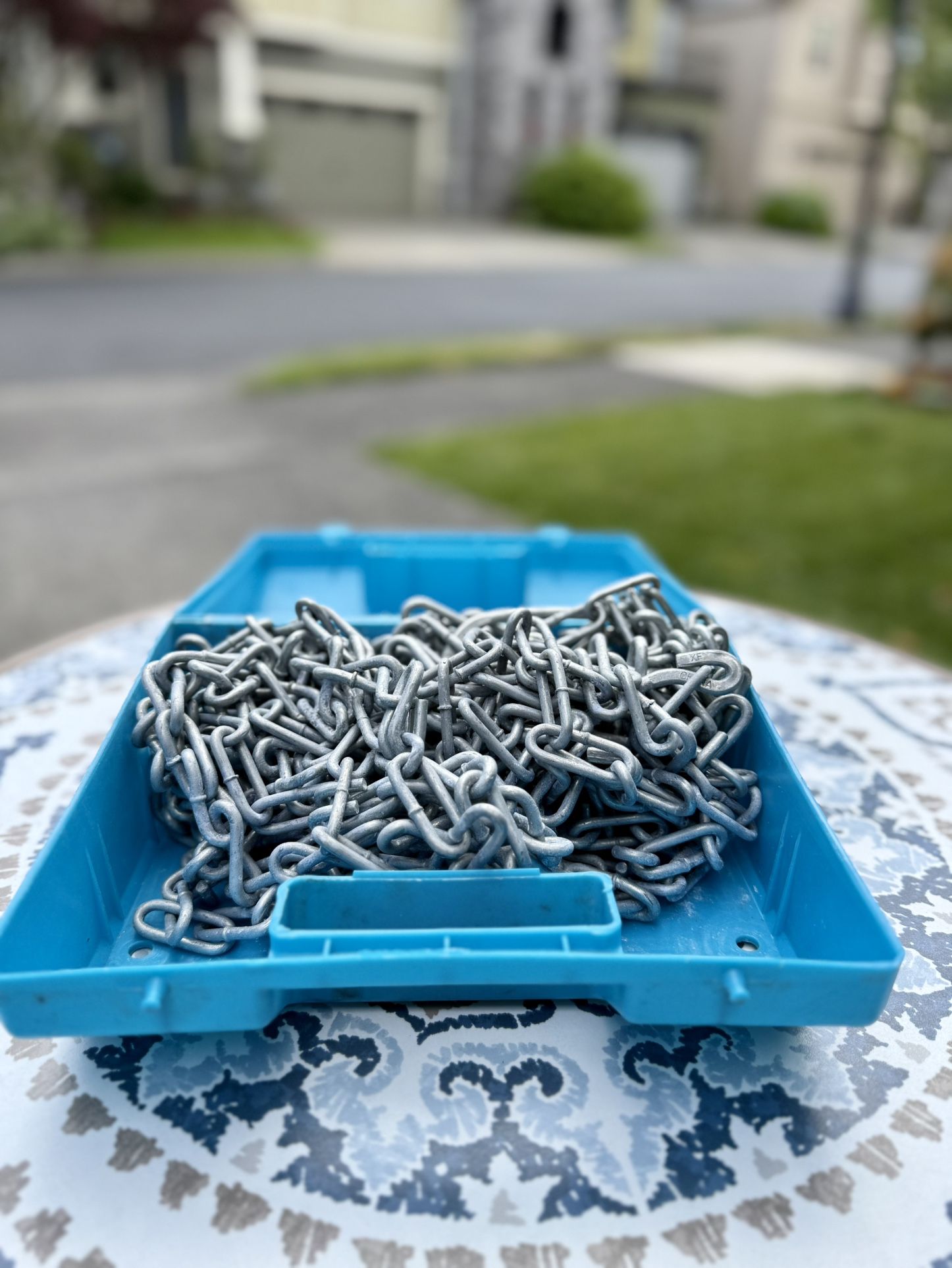 Passenger Snow Tire Chains, All 4 Tires, Used Once.