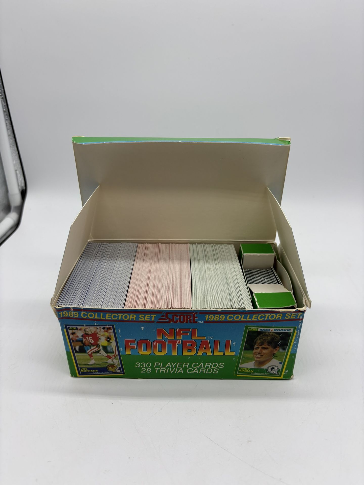 1989 Score Collector Set NFL Football 285 Player Cards 28 Trivia Card Missing 45 Cards