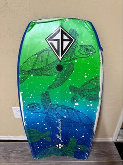 Krypton Body Board with Leash – Turtle Design