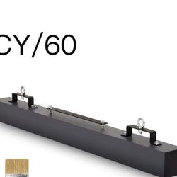 Hanging Magnetic Sweeper 48 Inches, Nail Magnet Sweeping Tool with 120 LBS Lifting Capacity, Hanging Magnet for Forklift 