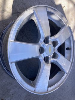 Set of four aluminum wheels of chevy Cruze good condition , 4 total