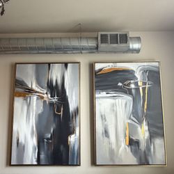 Park lane 2 Large Paintings 60”x40”