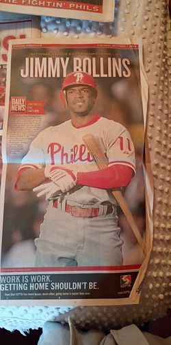 2008 World Series News Articles And Inserts And Pennants