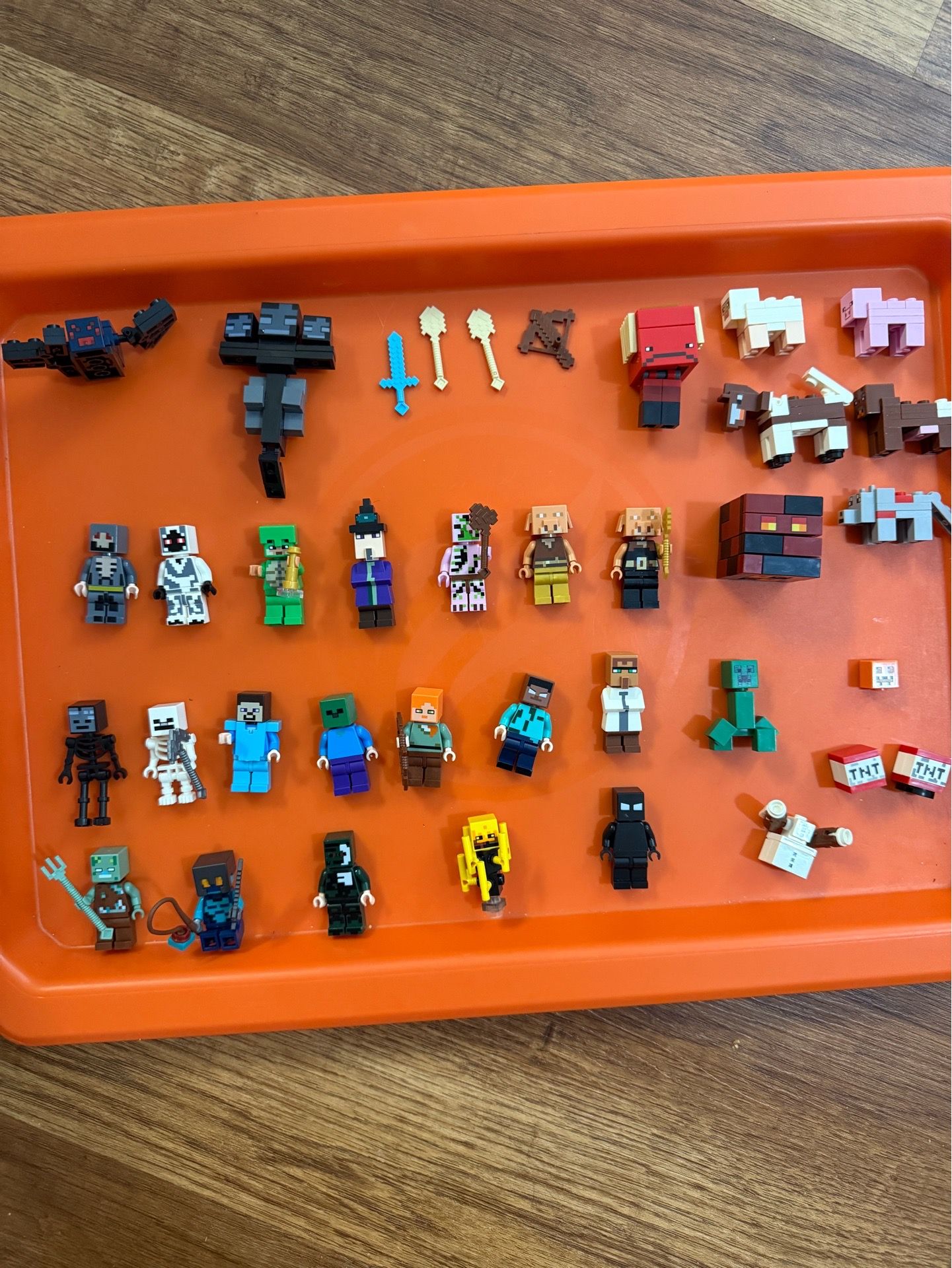 Minecraft Lego Mini Figs Prices vary or make an offer for all