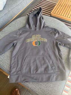 Olive hurricanes hoodie