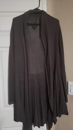 Long grey Cardigan