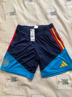 Adidas Spain National Team Soccer Shorts Size L