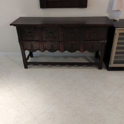 Antique Cabinet with accessories 