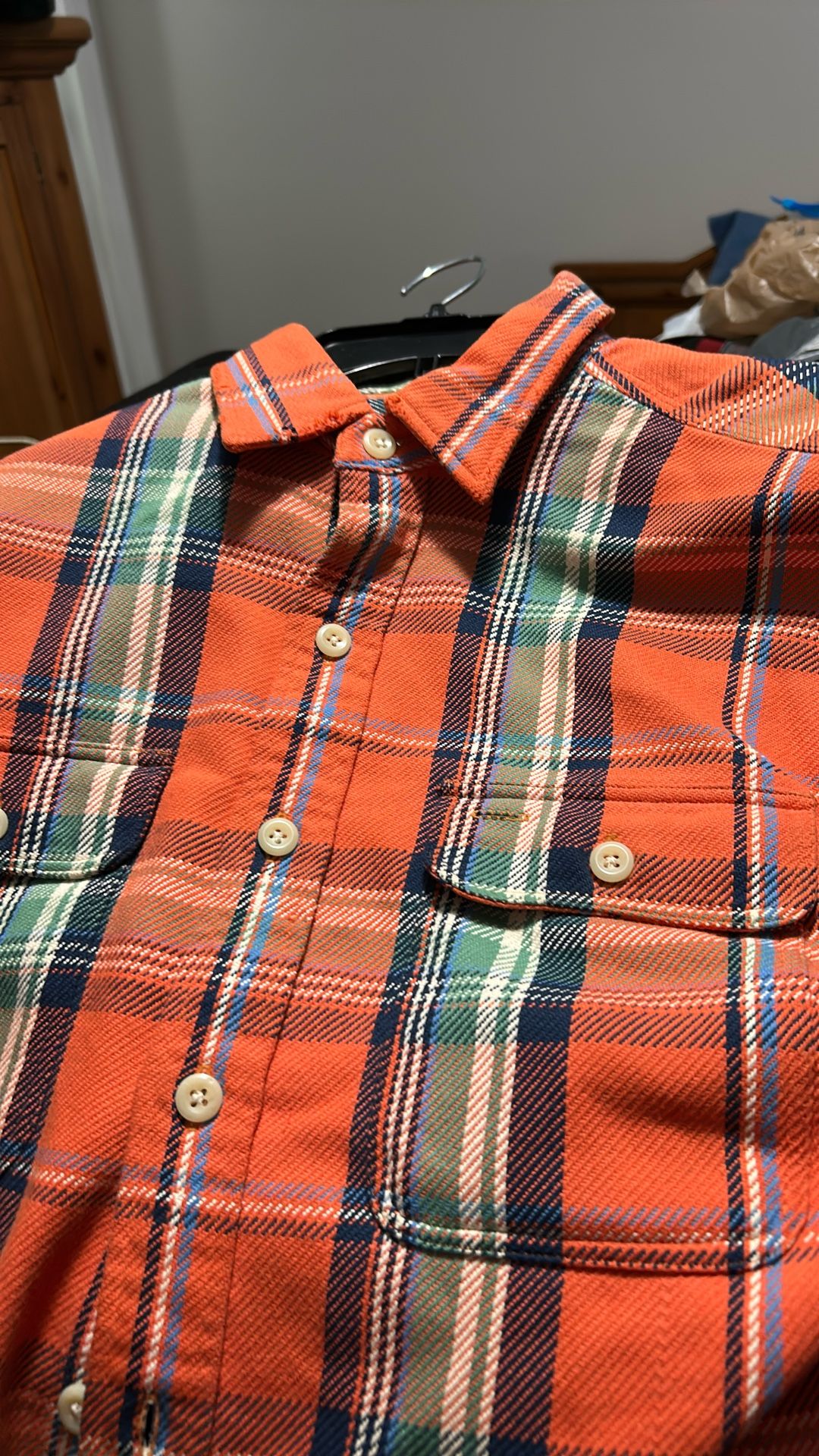 Ralph Lauren Polo Size Medium Men’s Plaid Polo One Of A Kind Shirt