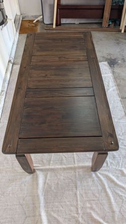 Pier1 Rio Grande Dark Walnut-Stain Dining Table, Seats 6-8 People (Chairs not included)