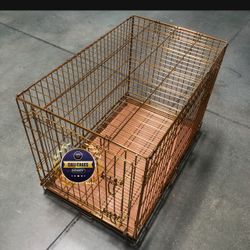 Dog Crate Wire Fodling Size 36” Medium With Grid And Tray New In Box 📦 