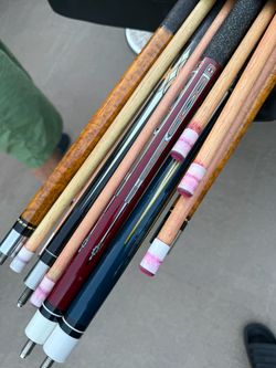 Pool sticks