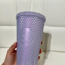 Starbucks Iridescent Purple Studded Tumbler