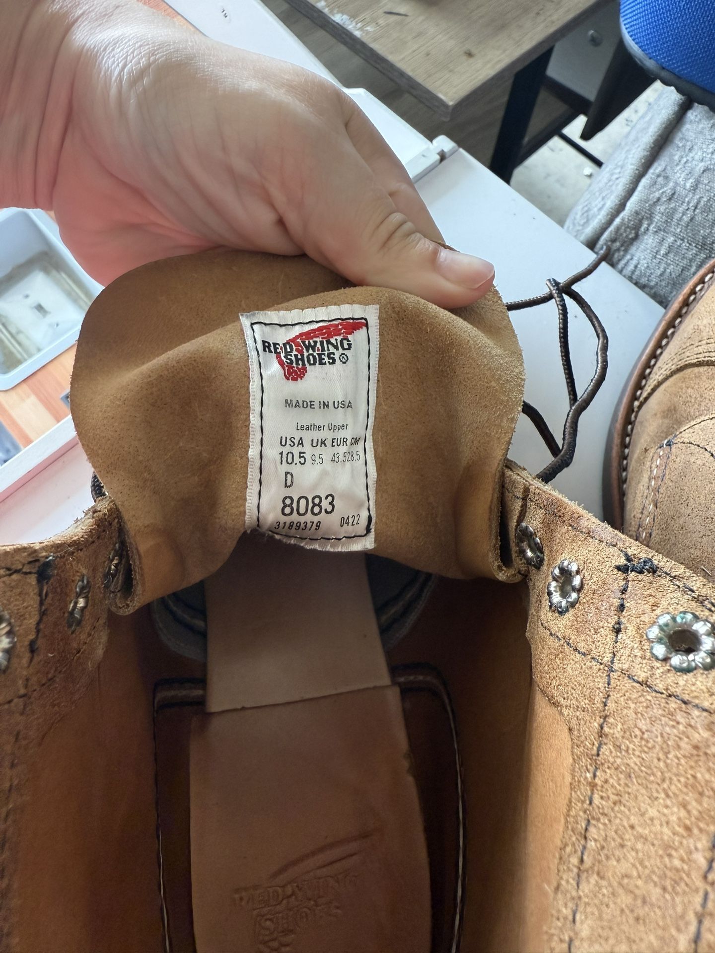 Red Wings Boots