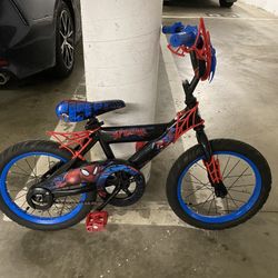 Huffy Kids Marvel Spider-man Bike 16” Wheels