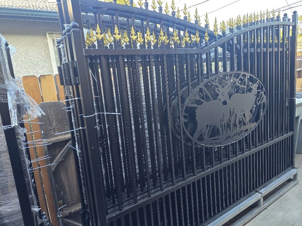 Metal Deer Gates