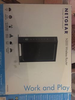 New Netgear N300 Wireless Router