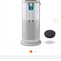 Shark Air Purifier 3-in-1 HEPA Filter, Air Purifier, Purified Heat, Purifed Fan, 1000 sq. ft.