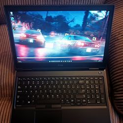 1080P Gaming Laptop Intel Hexa Core i7-8850h 16 GB RAM 256 GB SSD 1080P LCD Webcam Nvidia 4 GB DDR5 Graphics Windows 11 Professional 