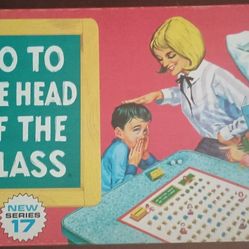 Vintage 1967 Go To The Head Of The Class. Board Game. 