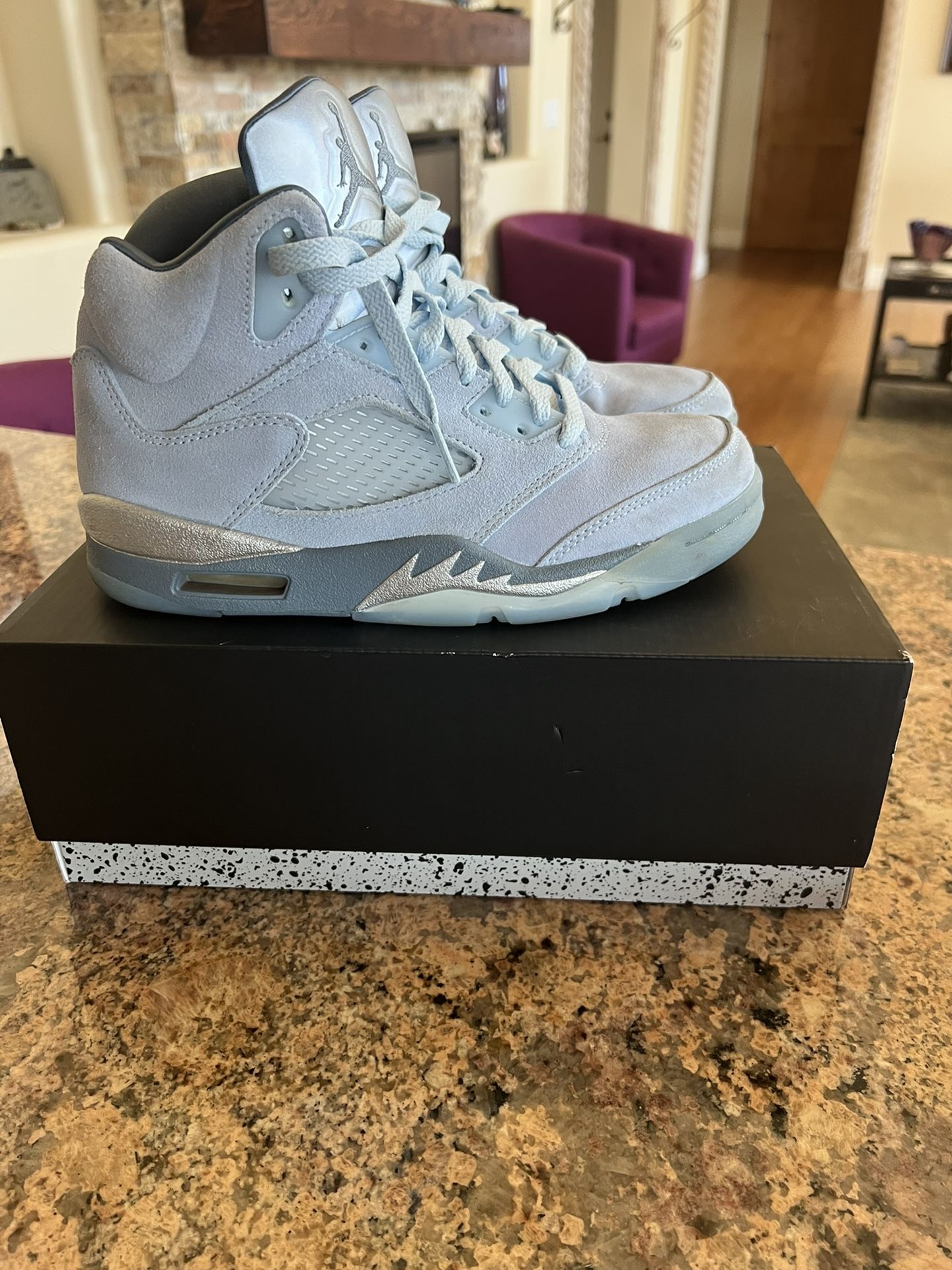 Jordan 5 Retro ‘Bluebird’ 7wmns/5.5 mens