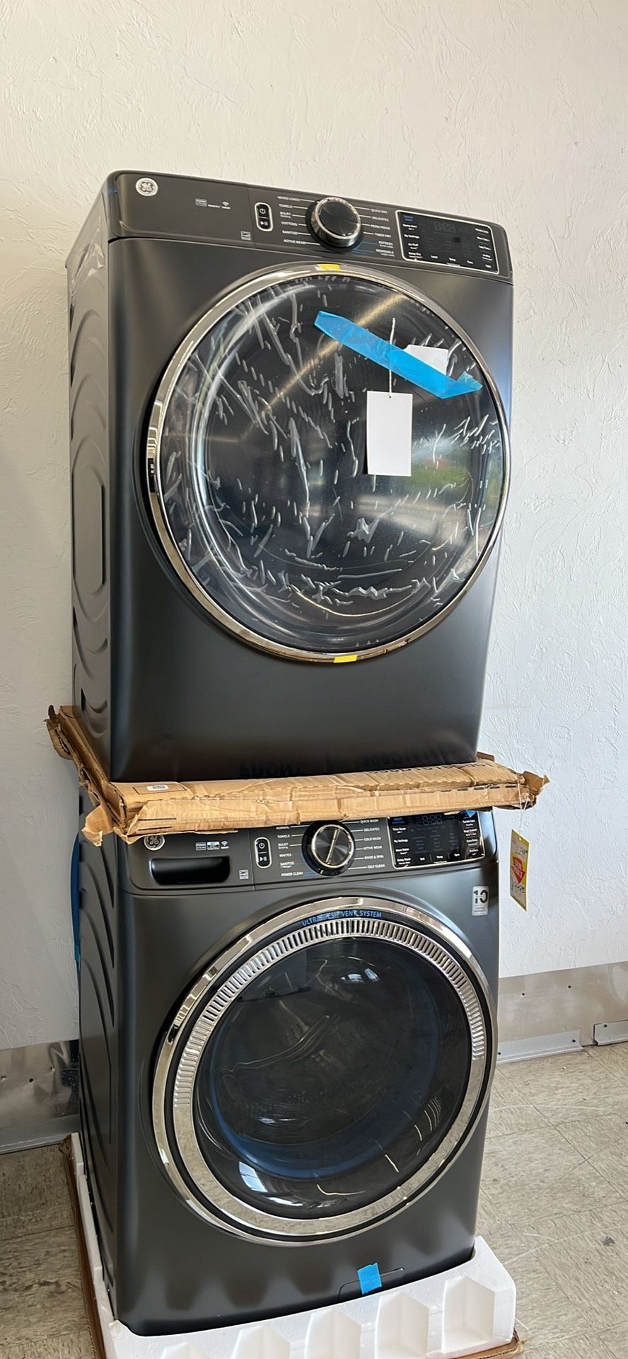 New GE Front Load Washer And Gas Dryer - Financing Available
