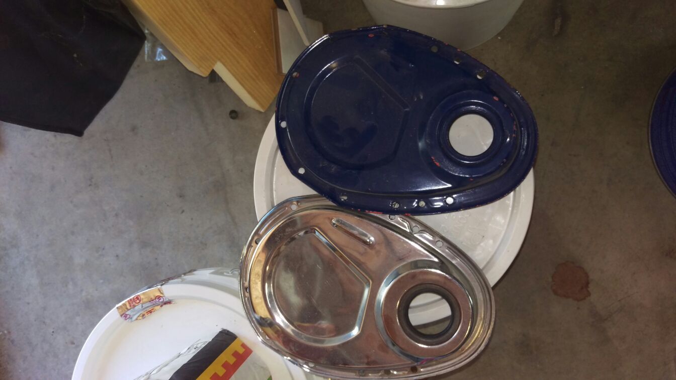 SBC timing chain covers